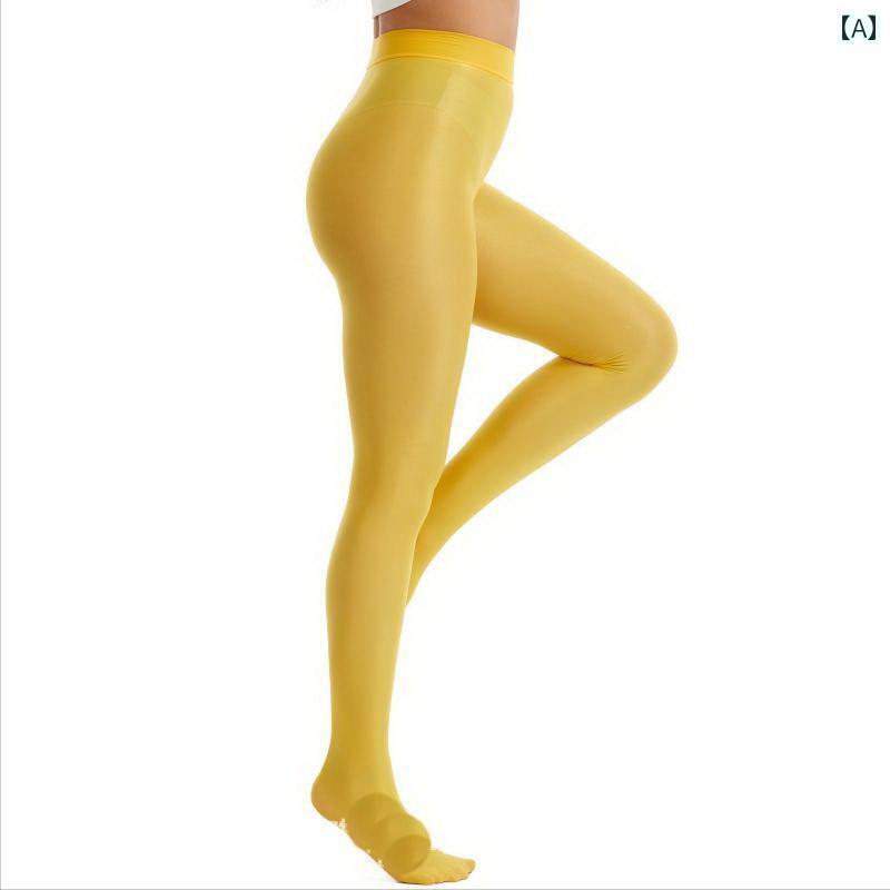ボディ ストッキング シェイパー 70 D 大きいサイズ シェ ビン ソックス 女性用 ボディタイツ 200 斤 キャンディカラー ワイド ベルト ダンス レギンス