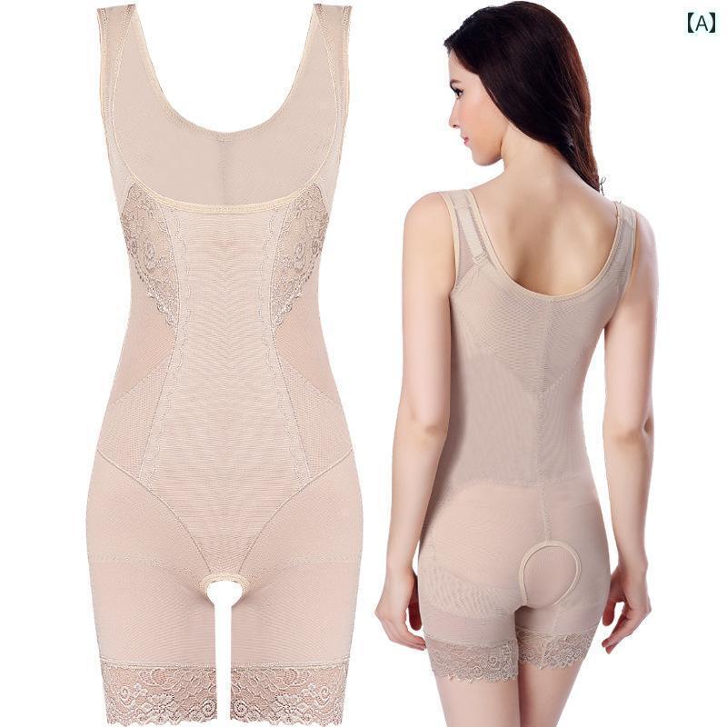 ボディ ストッキング シェイパー 産後 痩せ 強化 ワンピース ボディ シェイピング ウェア コルセット シームレス 腹部 リフト ヒップ スリミング＆ シェイプアップ ウエスト 下着
