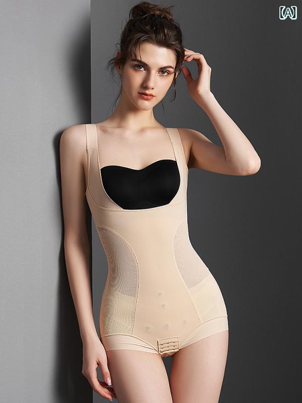 ボディ ストッキング シェイパー マ オレ ン ボディシェイプ ウェア 春夏 痩せ スタイル 産後 腹部 ウ..