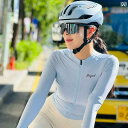 レディース サイクリング ウェア 2025年 NRyed レディース スリム サイクリングウェア ロード バイク 自転車 通気性 速乾 日焼け防止 長袖 ジャケ...