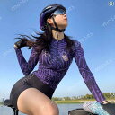 レディース サイクリング ウェア 夏用 長袖 サイクリングウェア 女性用 ロード サイクリング 用品 トップス 日焼け防止