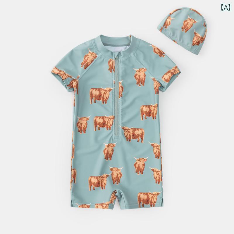 ベビー用 水着 ベビー 水着 ワンピース ネット 2025 女の子 男の子 水泳 服 子供服 夏