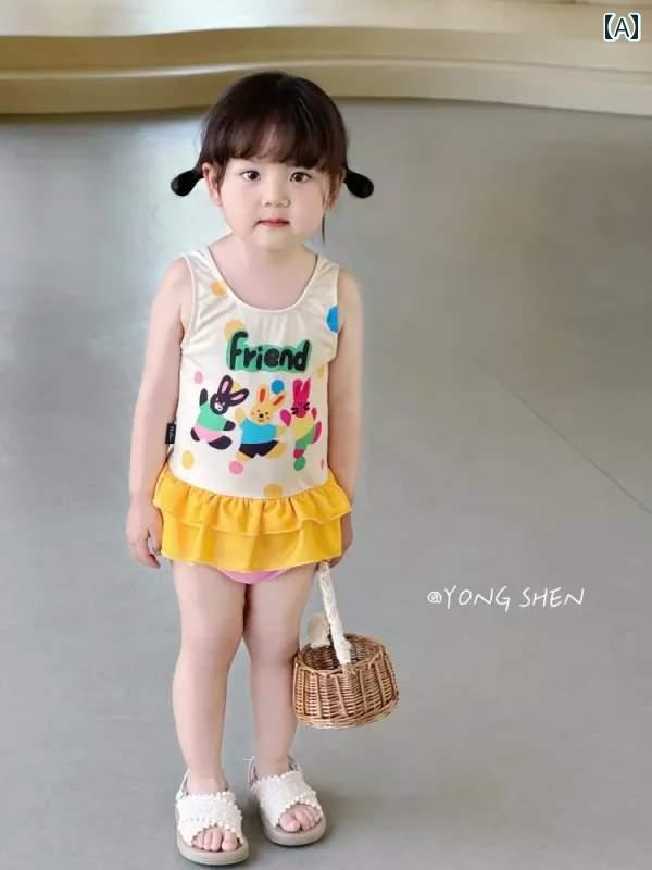 ベビー用 水着 女の子 水着 夏 2025 幼児 かわいい ワンピース ドレス ビーチウェア ベビー プリンセス..