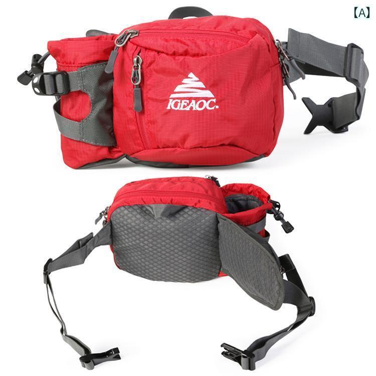 ウエストポーチ レディース コンパクト IGEAOC 旅行用 男女兼用 アウトドア スポーツ ハイキング 防水 ウエスト バッグ