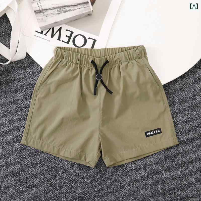 子供用 ショートパンツ 【 子供用 夏 速乾 ストレッチ アウトドア ショーツ】 ウエスト 調節可能 薄手..