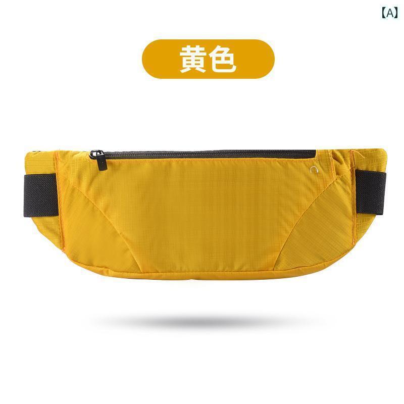ランニング用 アクセサリー ポーチ ランニング ウエスト バッグ 男女兼用 スポーツ アウトドア スマー..