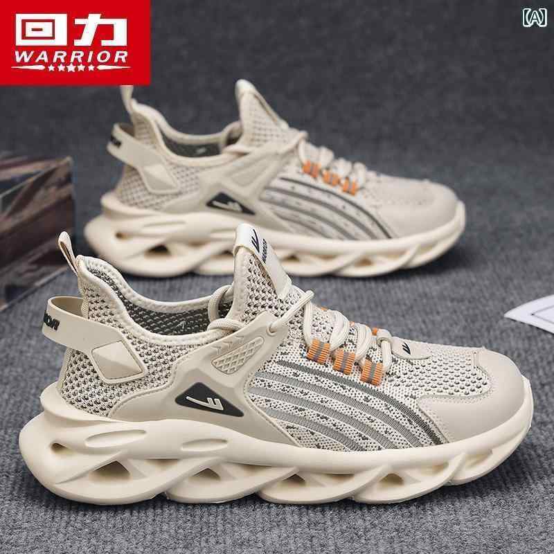 スニーカー スポーツ 靴 メンズ ウォリアー メンズシューズ 2025夏 通気性 メッシュ スポーツ シューズ 万能 メンズ ランニング カジュアル
