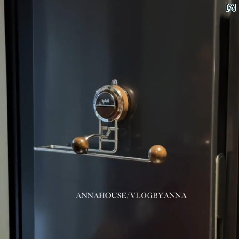 キッチン ペーパー ホルダー 吸盤 キッチンペーパーホルダー 壁掛け パンチ フリー 収納 ラック 家庭用..