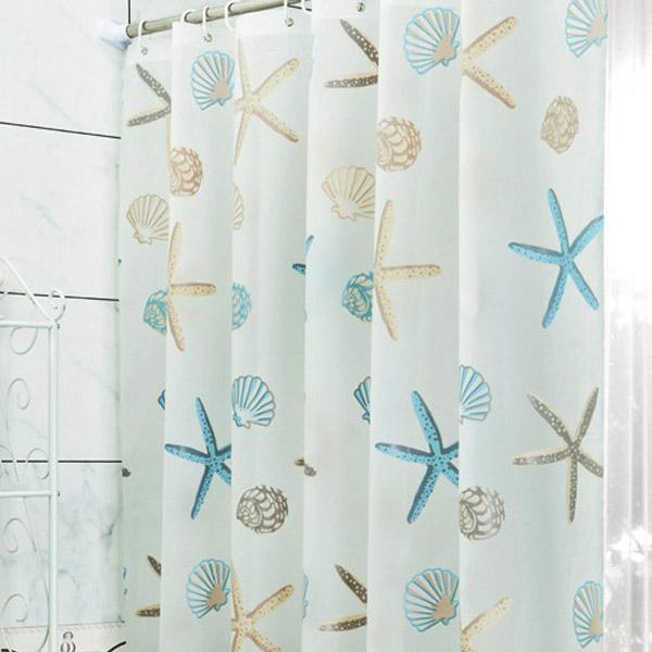 浴室用 シャワーカーテン おしゃれ シャワー カーテン 防水 防 カビ 布 浴室 間仕切り トイレ PEVA プラスチック 価格