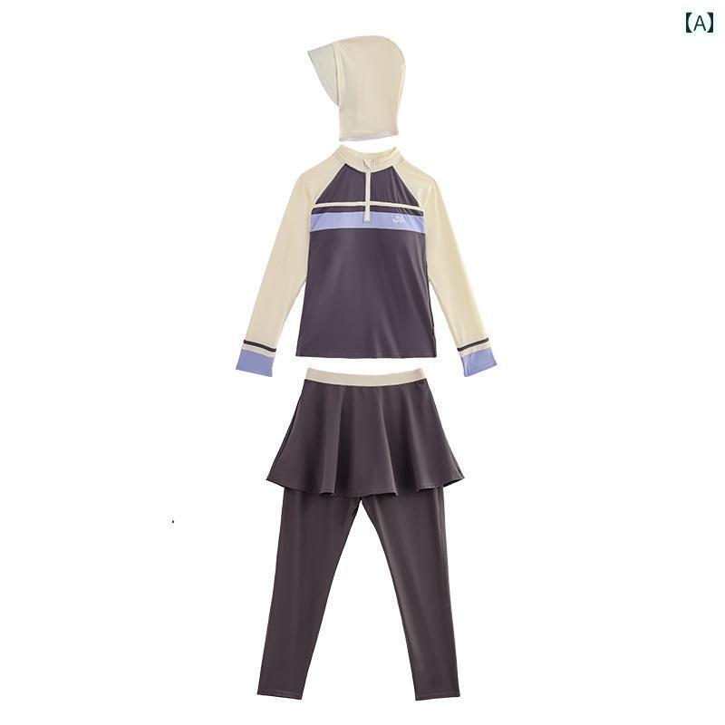 タンキニ 水着 レディース 水着 レディース 2025 ホット スタイル ダイビング スーツ サーフィン スプリット スカート 長袖 ズボン 日焼け防止 スポーツ