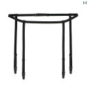 ガーター ベルト ソックス ガーター クリップと アメリカ 女性用 大きいサイズ セット 下着 ストッキング 滑り止め ガーターストッキング バックル 金属 ク...