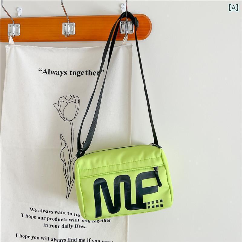 子供用 かわいい ポーチ バッグ 子供用 バッグで クールな 男の子 おしゃれな レター メッセンジャーバ..