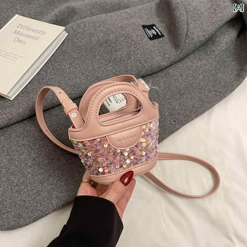 子供用 かわいい ポーチ バッグ の ガールズ バッグ ファッション スパンコールの 子供用 クロス ボデ..