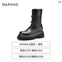 ブーティ おしゃれ ブーツ ダフネの 厚底 ブーツ レディース 2024秋冬 ミドルブーツ ハイカット モーター サイクル ナイト ショート