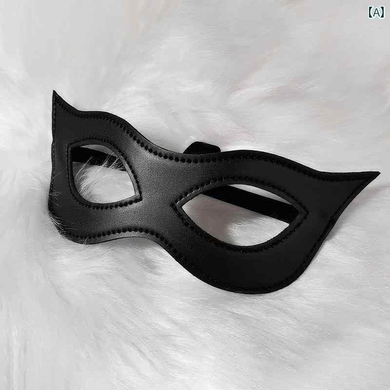 仮面 パーティ コスプレ キャットウーマン コス マスク 女性 ハロウィン 仮装 武術 レトロ スタイル レザー アイマスク バー パーティー ハーフ フェイスマスク
