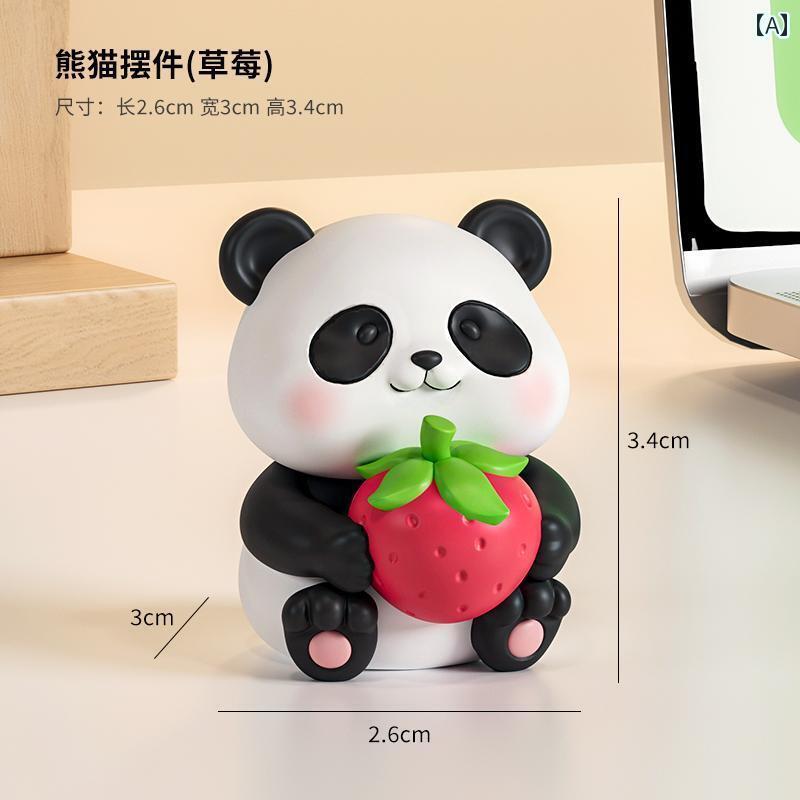 インテリア 飾り おしゃれ かわいい パンダの デスク トップ 装飾品 気分を 安定 させる アーティファクト オフィス ワークステーションの 良い もの 女の子への 誕生日 プレゼント