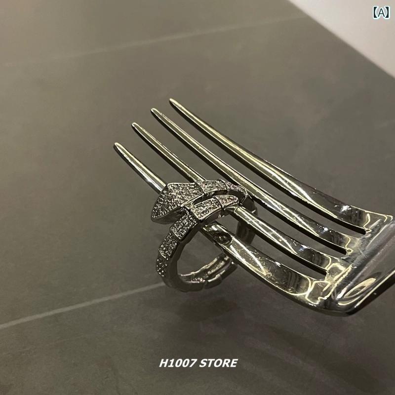 指輪 リング メンズ 男の子向け レトロ 古風 クロス リングの 個性的な ヒップ ホップ リング 女性向け なの 人差し指 スタイル