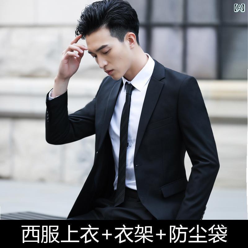 スーツ セットアップ メンズ スーツ メンズジャケット 韓国 スリムフィット 付添 人 新郎 結婚式 ビジ..