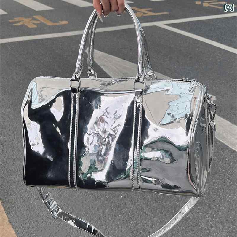 カジュアル バッグ ボストン 明るい ジム バッグ ボストン ハンドバッグ 大きい レディース大容量 ワン..