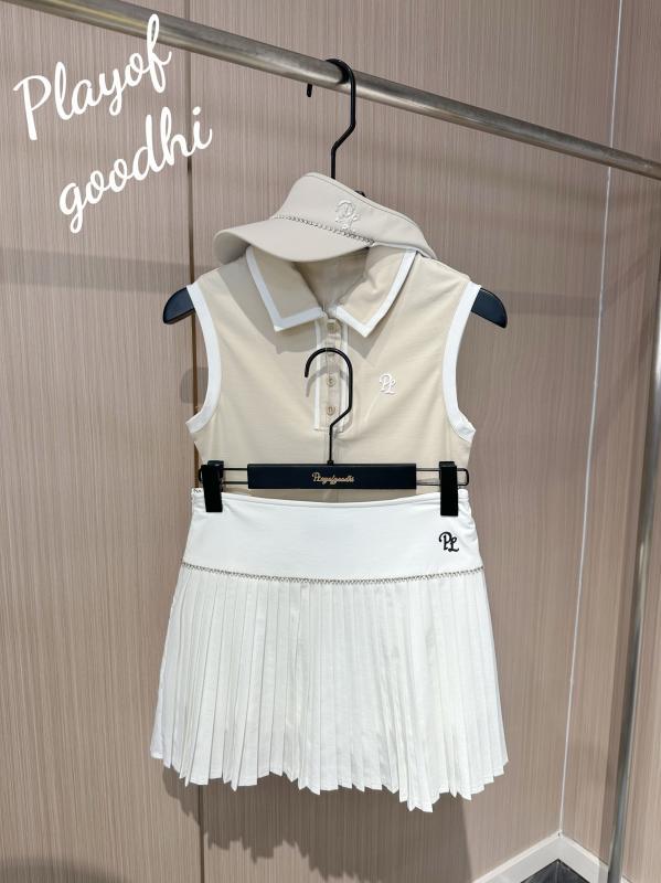 レディース ゴルフウェア ゴルフウェア レディース 韓国 ゴルフ 半袖 婦人服 露出 防止 スポーツ ショ..