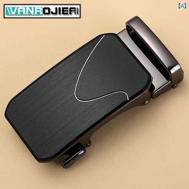 バックル ベルト ベルトバックル 自動 バックル メンズ ズボン ウエスト 合金 高級