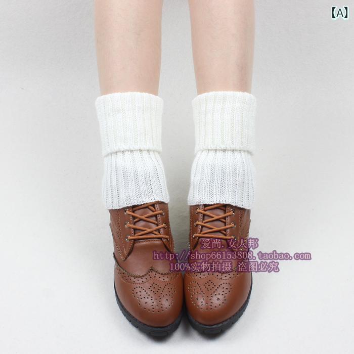 レッグ ウォーマー レディース 韓国 足首 暖かい ソックス レディース ショート ブーツ レッグカバー 冬 保護 ウール