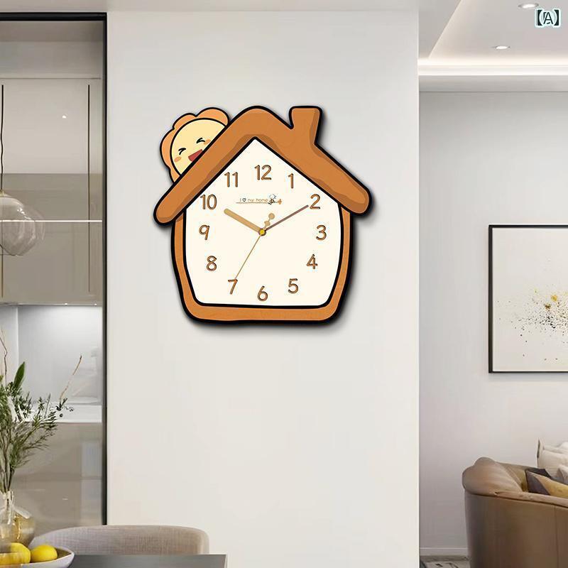 壁掛け 時計 インテリア の 壁掛け 時計 リビング ルームの 時計で シンプル 永久 カレンダー 付き ホーム クロック 風の 寝室用 サイレント クォーツ
