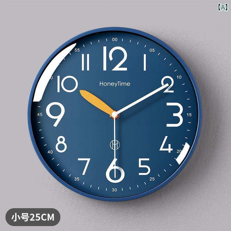 おしゃれ 壁掛け 時計 2025年 サイレント 壁掛け 時計 リビング ルーム ホーム ベッド パンチ フリー ..