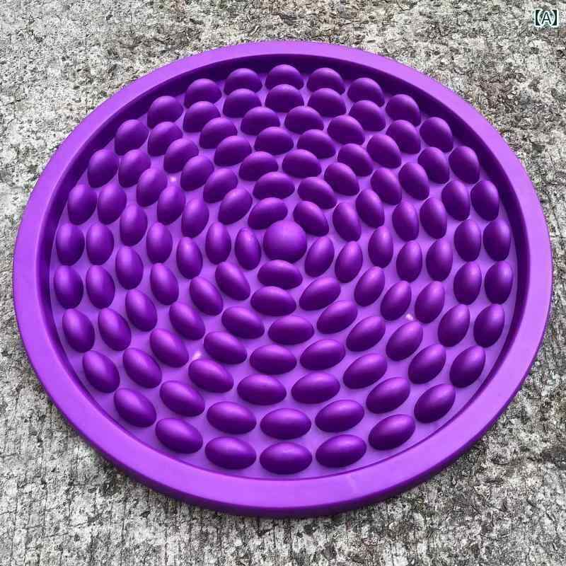 健康グッズ 足つぼ マッサージ フェイク 小石 マッサージ パッド 足 丸 ツボ 家庭用 痛い 指圧 ボード ..