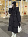 レディース パーカー マウンテン 女性用 ダウン ジャケット ミディアム ロング 2025冬 ファッション スタイリッシュ 小さい サイズ 厚手 パン パーカー...