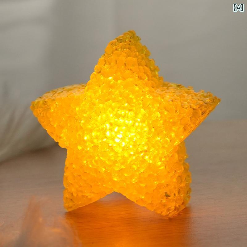 LEDライト デコレーション 店舗用にも 手持ち 式 発光 スター ライト 卒業 ステージ パフォーマンス用 手首 小道具 装飾 雰囲気 子供用 スターブレスレット