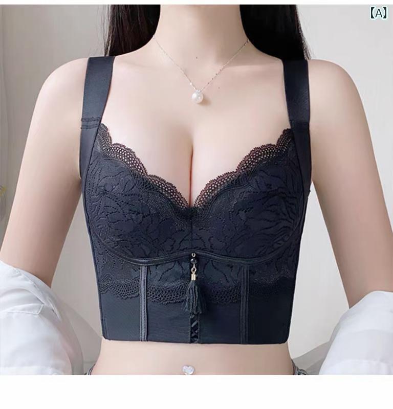 矯正 ブラジャー 美容 サロンの 女性用 7 列 調節可能 下着は サイド バストを 集め ブラジャーを 集めて 持ち上げて 形を 整え 外側への 膨張を 修正 し たるみを 防ぎます。