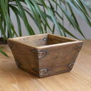 アンティーク 雑貨 飾り 古風 無垢材の リジン バケツ ゴールド アンティーク 米 ラフ 陶器 リビング ルームの 装飾 アートワーク オープニング ギフト