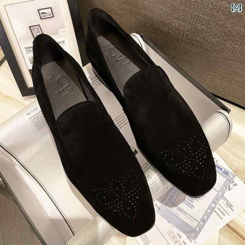メンズ ローファー 靴 CW 2024 秋冬 ローファー メンズ 革 靴 英国 風 厚底 スリッポン スモーキング シューズ カジュアル カービング