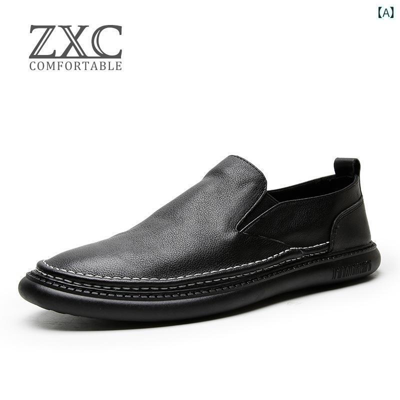 メンズ モカシン カジュアル シューズ Padasso メンズシューズ 春夏 トッズ シューズ 革 カジュアル レザーシューズ ワン ステップ ローファー 0861