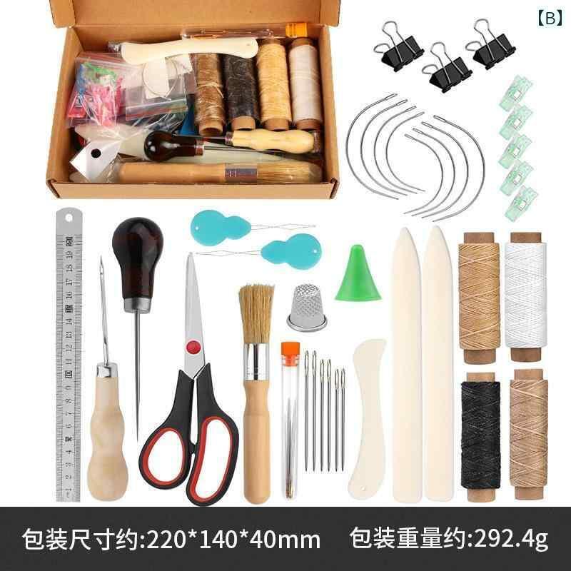 レザー 材料 クラフト DIY の 革 バッグ 製品 DIY ツールキット レザーアート な ...