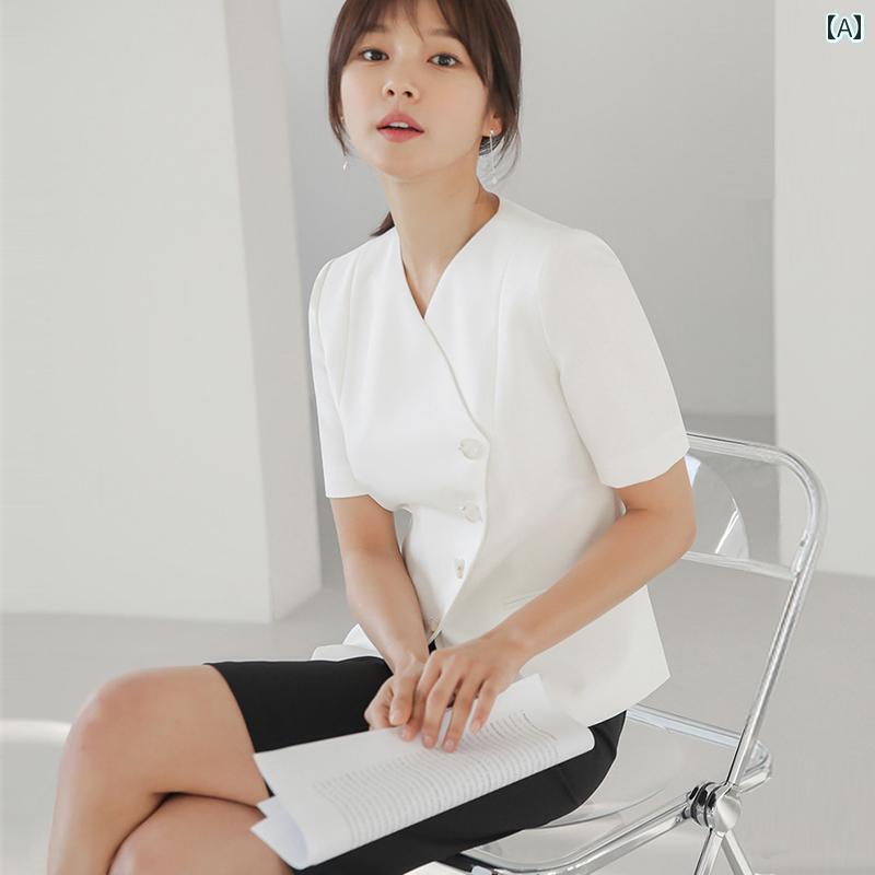 ユニフォーム エステ 事務服 Fangming 医療 美容 整形 外科 室 皮膚 管理 フロント 作業着 高級 キング..