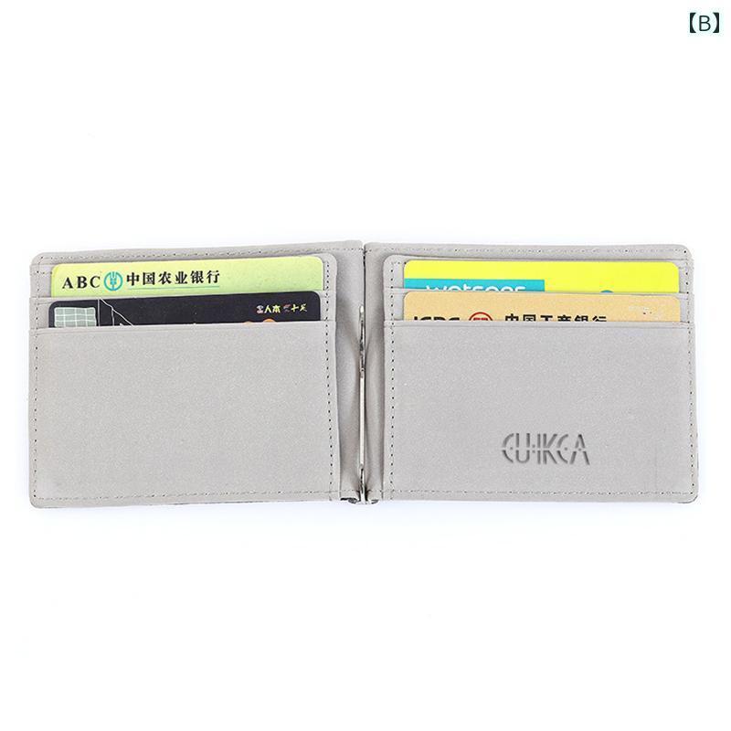 北摂軽太郎便のマネークリップ 便利 ウォレット 薄型 財布 ウォレット メンズ ショート おしゃれ向け 紙幣 クリップ キャッシュ マネー 多機能｜アングル2