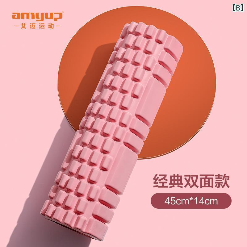 北摂軽太郎便の便利な マッサージ ローラー フォーム ローラー マッスル リラクサー メイス マッサージ プロ ヨガ コラム スティック フィットネス｜アングル2