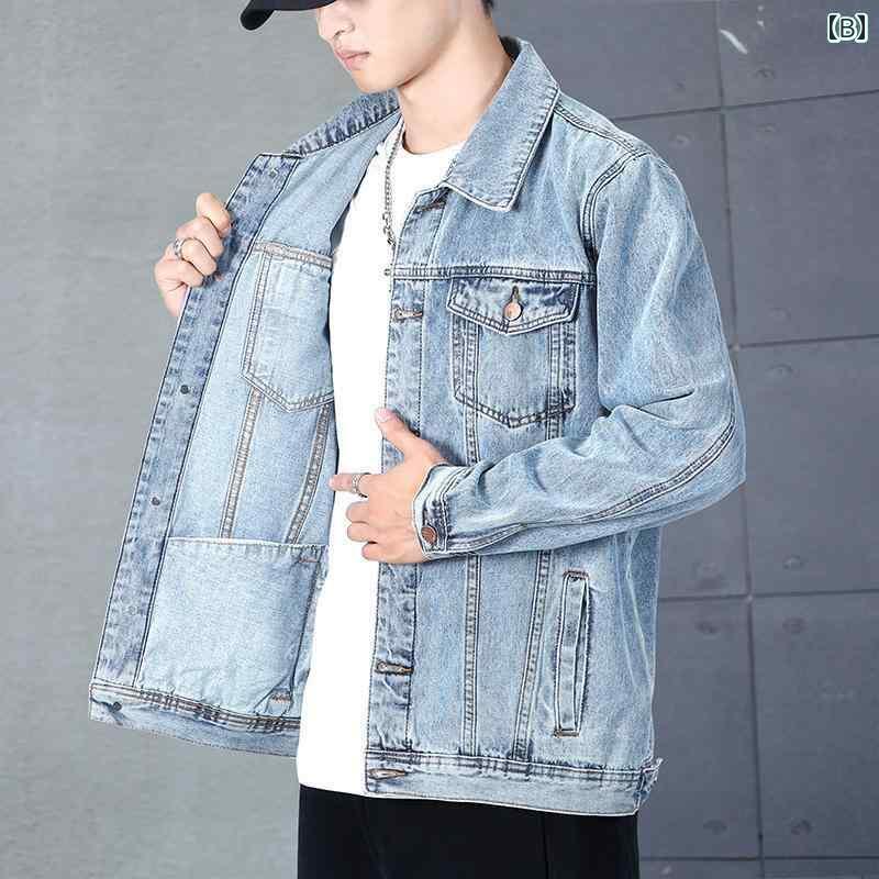 デニムジャケット シャツ デニムジャケット メンズ 春秋 2025 ゆったり カジュアル ワークウェア 秋 トップス