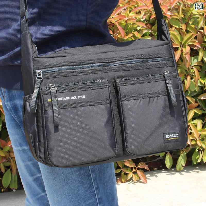 便利 メンズバッグ 2way 3way メンズ メッセンジャーバッグ大容量 ビジネス マネー コレクション クロ..