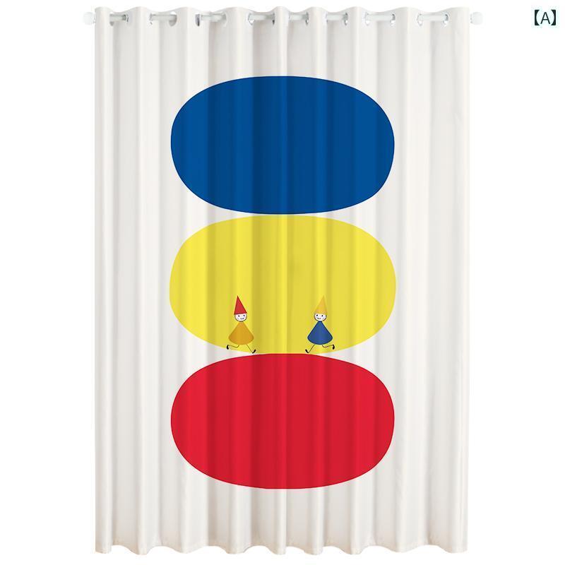 カフェ カーテン インテリア 寝室 カーテンの 悪役 完全 遮 光 2024年 リビング ルーム ドーパミン 風 ..