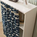 カフェ カーテン インテリア パンチングなしの カーテン トラック タイプ 半 遮 光 防塵 粘着 式 スライド ドア 収納 ラック キャビネット 雑貨 引き