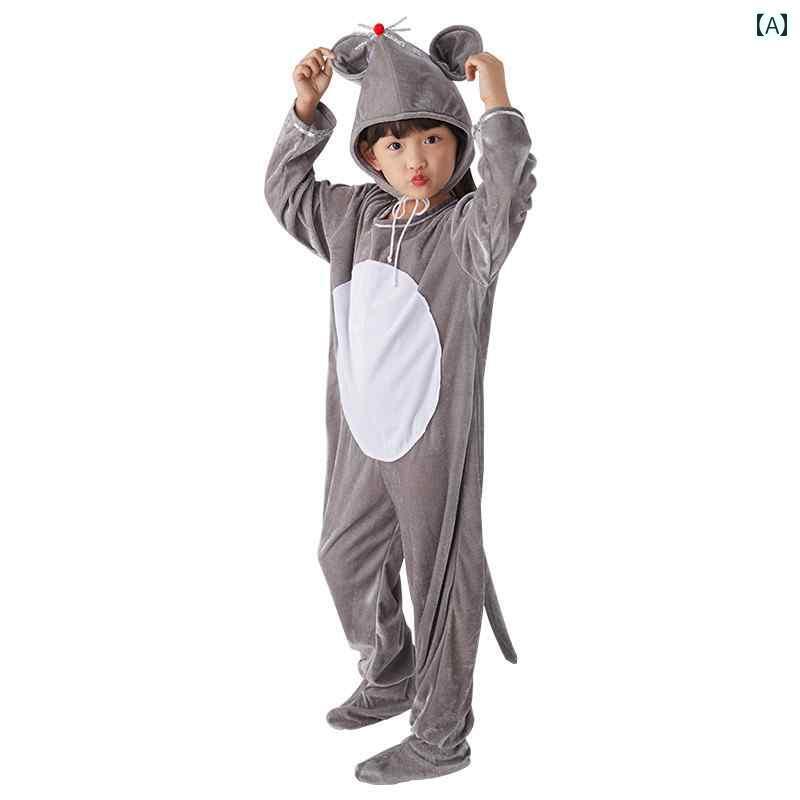 子供用 コスチューム 動物 子供用 リトル マウス パフォーマンス コスチューム 幼稚園 児用 マウスが ..