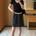事務 スカート レディース 大きいサイズ スリット ショート 作業着 スカート パンツ レディース 夏 mm ハイウエスト aライン 露出 防止..