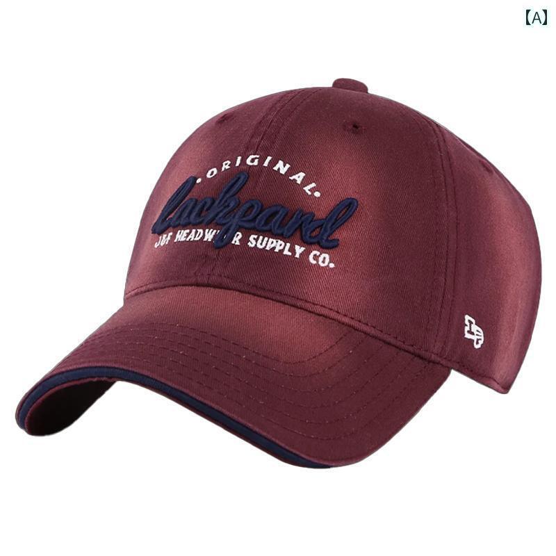 レディース ベースボール キャップ メンズ レディースの カップルの ウォッシュド ハット 秋冬 レジャ..