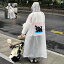かっぱ 通勤時 レインコート 女性用 電気 自動車用 レインコート かわいい 全身 防水 シングル 大人用 ..