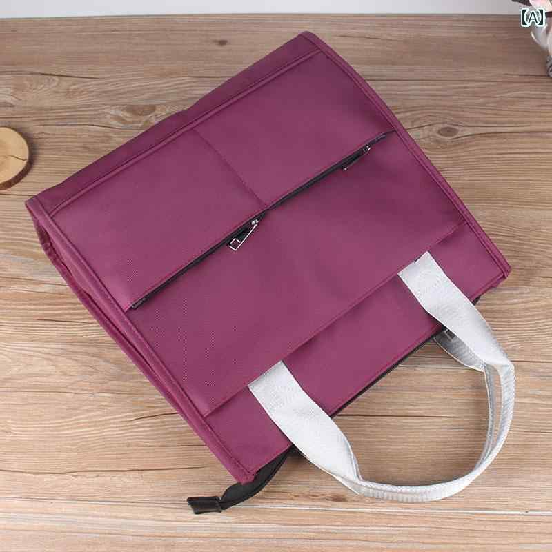 通勤に最適 バッグ レディース M / Aimuge ファッション ビジネス メンズ 布 バッグ ポータブル a 4 書..