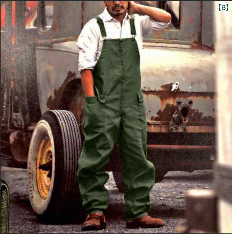 メンズ オーバーオール つなぎ メンズ バギー 大きめ サイズ カジュアル オーバー オール ゆったり