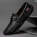 ドライビング シューズ 万能 メンズ メンズ 2025新 スタイル 革 ソフト ソール ソフトレザー カジュアル レザーシューズ スリッポン ドライビングシューズ